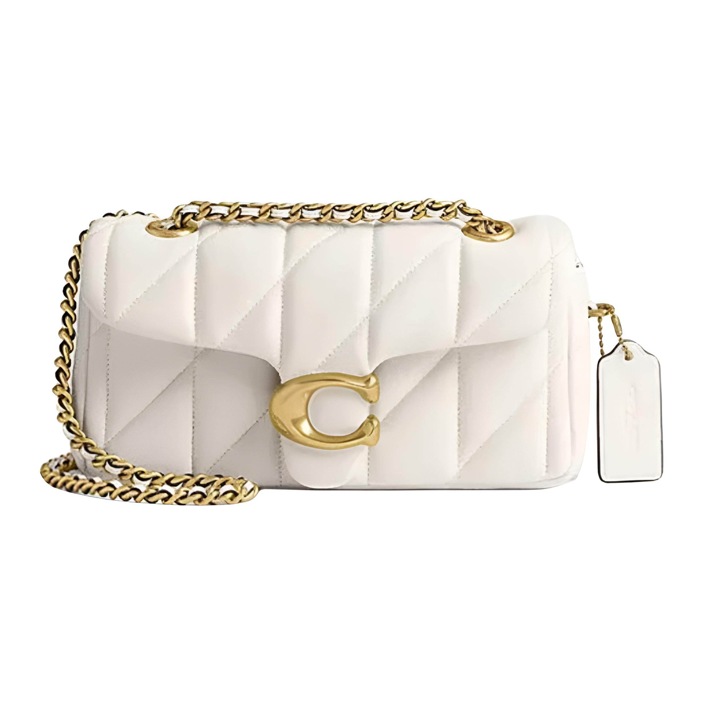 Сумка женская Coach Tabby 20 Chalk - Boxette Shop